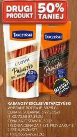Top Market PSS Zgoda Kabanosy Exclusive Tarczyński oferta