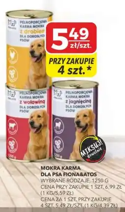 Top Market PSS Zgoda Mokra karma dla psa Fiona&Atos oferta