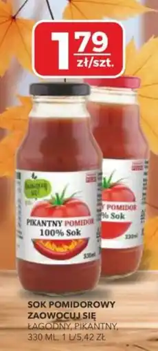 Top Market PSS Zgoda Pikantny Pomidor 100% Sok oferta
