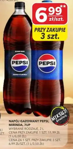 Top Market PSS Zgoda Napój gazowany Pepsi, Mirinda, 7UP oferta