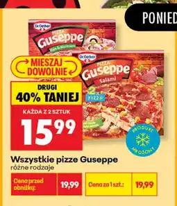Biedronka Pizza Guseppe Salami 2-pak Dr. Oetker oferta