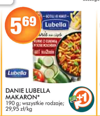 Stokrotka Danie Lubella Makaron 190g oferta