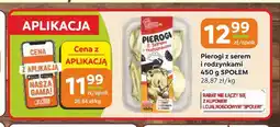 Społem Częstochowa Pierogi z serem i rodzynkami Społem oferta
