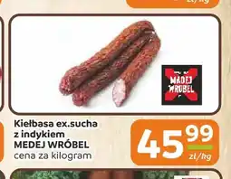 Społem Częstochowa Kiełbasa ex.sucha z indykiem Madej Wróbel oferta
