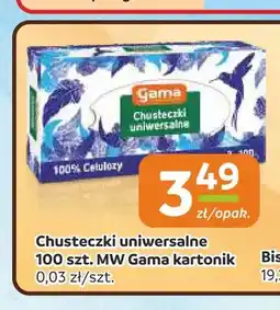 Społem Częstochowa Chusteczki uniwersalne kartonik MW Gama oferta