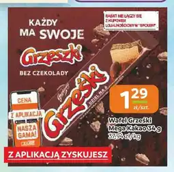 Społem Częstochowa Wafel Grześki Mega Kakao oferta