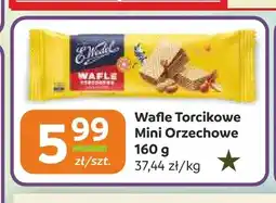 Społem Częstochowa Wafle Torcikowe mini orzechowe E.Wedel oferta