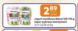 Społem Częstochowa Jogurt waniliowy toper Bakuś oferta