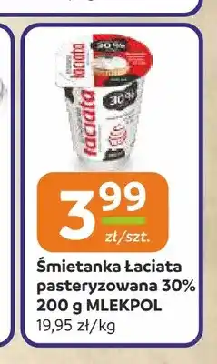 Społem Częstochowa Śmietanka pasteryzowana Łaciata 30% oferta