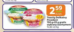 Społem Częstochowa Twaróg Delikatny Président oferta