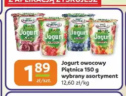 Społem Częstochowa Jogurt owocowy Piątnica oferta