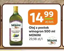 Społem Częstochowa Olej z pestek winogron Monini oferta