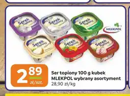 Społem Częstochowa Ser topiony Mlekpol oferta