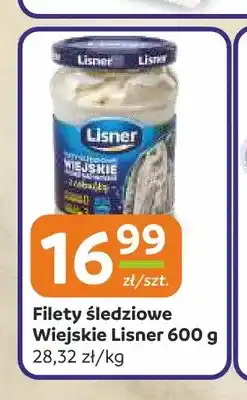 Społem Częstochowa Filety śledziowe wiejskie Lisner oferta