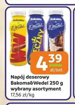Społem Częstochowa Napój deserowy Bakoma & Wedel oferta