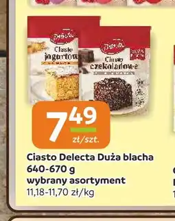 Społem Częstochowa Ciasto Delecta Duża blacha oferta