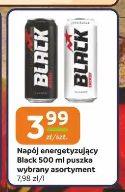 Społem Częstochowa Napój energetyzujący Black oferta