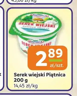 Społem Częstochowa Serek wiejski Piątnica oferta