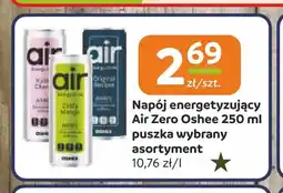 Społem Częstochowa Napój energetyzujący Air Zero Oshee oferta