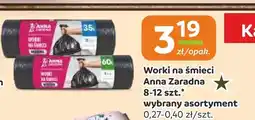 Społem Częstochowa Worki na śmieci Anna Zaradna oferta