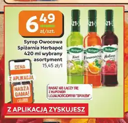 Społem Częstochowa Syrop Owocowa Spiżarnia Herbapol oferta
