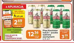 Społem Częstochowa Piwo Kasztelan 4-pak oferta