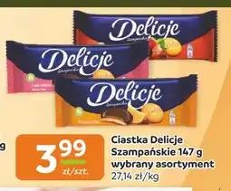 Społem Częstochowa Ciastka Delicje Szampańskie oferta