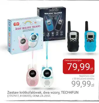 Zestaw krótkofalówek Tech4Fun