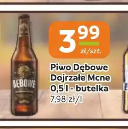 Społem Częstochowa Piwo Dębowe Dojrzałe Mocne oferta
