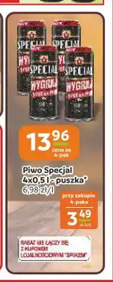 Społem Częstochowa Piwo Specjal 4-pak oferta