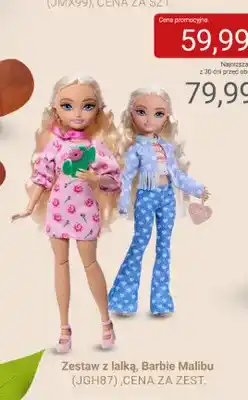Smyk Zestaw z lalką Barbie Malibu JGH87 oferta