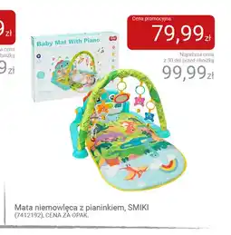 Smyk Mata niemowlęca z pianinkiem Smiki oferta
