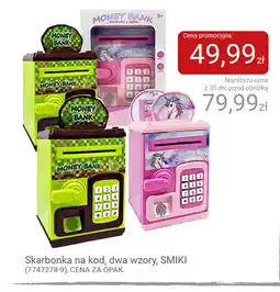 Smyk Skarbonka na kod Smiki oferta