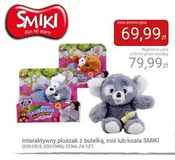 Smyk Interaktywny pluszak z butelką miś Smiki oferta