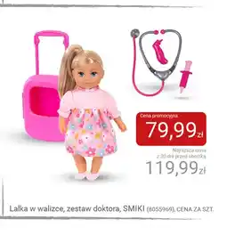 Smyk Lalka w walizce zestaw doktora Smiki oferta