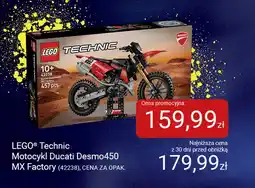 Smyk Klocki LEGO Technic Motocykl Ducati Desmo450 MX Factory 42238 oferta