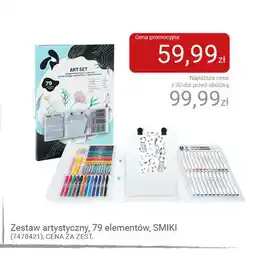 Smyk Zestaw artystyczny 79 elementów Smiki oferta