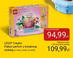 Smyk Klocki LEGO Creator Flakon perfum z kwiatową ozdobą 31383 oferta