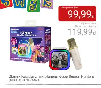 Głośnik karaoke z mikrofonem K-pop Demon Hunters