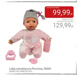 Smyk Lalka interaktywna Piccolina Smiki oferta