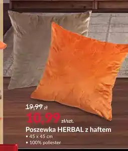 Agata Meble Poszewka Herbal z haftem 45x45 cm oferta