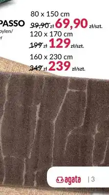 Agata Meble Dywan Passo 80x150 cm oferta