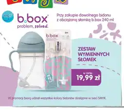 Smyk Zestaw wymiennych słomek b.box oferta
