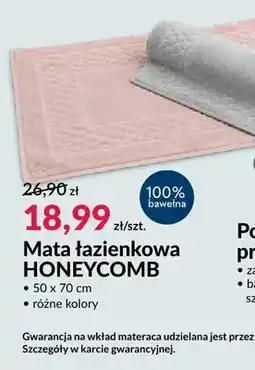 Agata Meble Mata łazienkowa Honeycomb 50x70 cm oferta