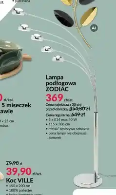 Agata Meble Lampa podłogowa Zodiac oferta