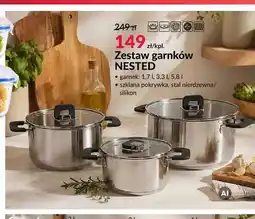 Agata Meble Zestaw garnków Nested oferta