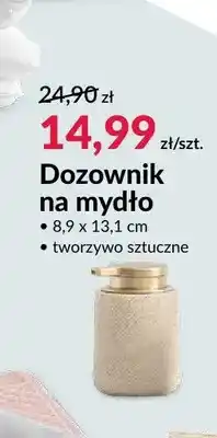 Agata Meble Dozownik na mydło 8,9x13,1 cm oferta