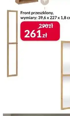 Agata Meble Front przeszklony Ben oferta