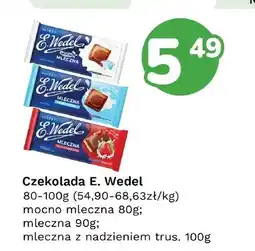 Limonka Czekolada mocno mleczna E.Wedel oferta