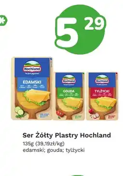 Limonka Ser żółty w plastrach Hochland tylżycki oferta